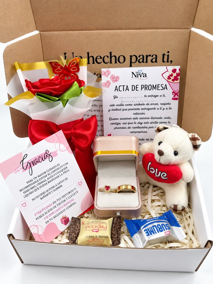 Box de regalo Niva Joyería armado