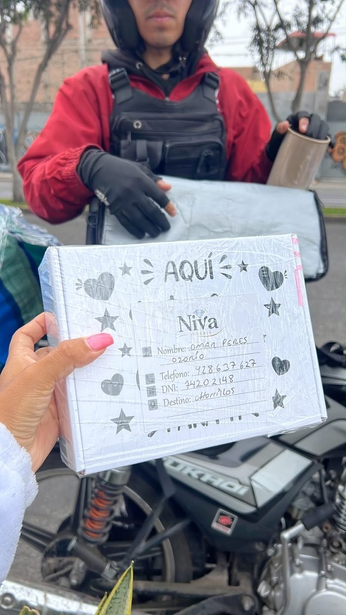 Pedido Niva entregado a cliente en Lima